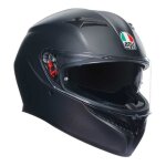 Agv k3 ece 22 - 06 mono casque intgral de moto ece 22 - 06 avec pare - soleil noir mat l