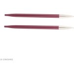 Aiguilles circulaires interchangeables - knitpro - prune - 6 mm - confort et flexibilit�