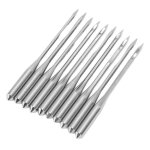 Aiguilles pour machine � broder - sonew - lot de 10 aiguilles universelles en acier robuste