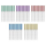 Aiguille de machine - omabeta - 50pcs - alliage - poignées multicolores - compatible machines à coudre ... Aiguille de machine - omabeta - 50pcs - alliage - poignées multicolores - compatible machines à coudre ...