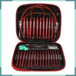 Aiguilles de tricot interchangeables circulaires dtachables ensemble de diffrentes tailles disponibles ...