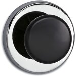 Aimant puissant avec bouton - maul - mod�le 12 kg - acier - plastique - 16 mm d�cartement