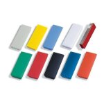 Aimant rectangulaire - magnetoplan - blanc - force dadh�sion 13 kg - dimensions 54x19x8 mm - 10 pi�ces ...