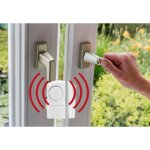 Alarme pour porte / fentre - olympia - ensemble de 4 - alarme instante - 90 db - 3xag13 (inclus)