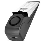 Alarme de porte omabeta - systme de scurit dalarme darrt de porte portable 120db - noir