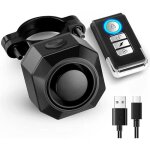Alarme vlo antivol alarme scooter vibration sans fil avec tlcommande pour vlo mototrottinette sac ...