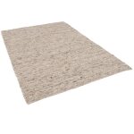 Tapis - pergamon - alaska - laine - 120x180 cm - gris - r�versible