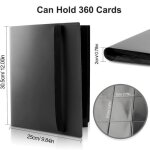 Album de classeur de cartes  collectionner - mxzzand - 360 cartes - 9 pochettes - pour enfants - mixte ...
