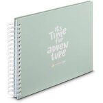 Album photo - hama - good things - 28 x 24 cm - 50 pages blanches - spirale personnalisable