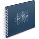 Album photo - hama - good things - 28 x 24 cm - 50 pages blanches - spirale personnalisable