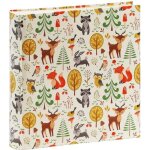Album photo - hama - forest - 100 pages blanches - 400 photos - couverture multicolore 30x30cm