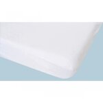 Alse forme housse impermable toison dor - alouette - 80 x 200 cm - coton molleton impermable