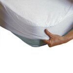Alse impermable pour lit 90 x 190 blanc