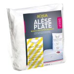 Alse plate 180x200 cm achua molleton coton 400 g / m matelas 15 - 23cm