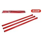 Algon campos support pour br�leur gaz 75 cm en acier peint rouge - tr�pied