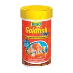 Alimentation pour poissons - tetra - goldfish crisps - flocons - 100ml - poisson deau froide