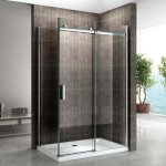 Alixa cabine de douche dangle h. 200 cm porte coulissante en verre 8 mm transparent 90 x 120 cm (porte ... Alixa cabine de douche dangle h. 200 cm porte coulissante en verre 8 mm transparent 90 x 120 cm (porte ...