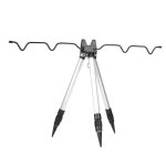 Alliage daluminium mini r�tractable canne � p�che tr�pied support ultra - court pliant support de poteau ...