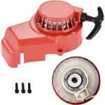 Alliage d�marrage tirez lanceur remplacement pour 2 - stroke 49cc 47cc dirt pocket bike mini atv red