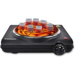 Allume charbon - 1000w �lectrique plaque chauffante s�r et chauffe rapidement pour la cuisine � la maison ...