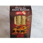 Allume feu naturels grill o bois