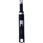 Allume gaz electrique - silver match - noir - rechargeable usb - systme arc - 55g lger