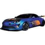 Voiture radiocommand�e - mondo motors - alpine a110 gt4 - iridescent bleu / violet - 1 / 28 - t�l�commande ...