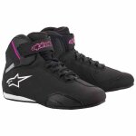 Alpinestars bottes moto stella sektor shoes black fuchsia noir - fuchsia 36