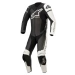 Alpinestars gp force phantom costume en cuir de moto one piece (black - white - grey54)