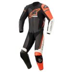Alpinestars gp force phantom costume en cuir de moto one piece (black - white - red58)