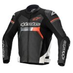 Alpinestars gp force veste combinée pour homme (noir - blanc - rouge) 52 Alpinestars gp force veste combinée pour homme (noir - blanc - rouge) 52