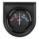 Amp�rem�tre analogique universel 12v 60 - 0 - 60 amp pour voiture - vvikizy