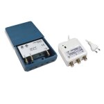 Amplificateur coupleur dext. / 2 entr�es uhf 30 db + alimentation