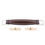 Amplificateur cuir poignee courroie pour marshall as50d as100d guitare armoire denceinte amp (marron) ...
