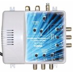 Amplificateur distributeur 2 entrées 6 sorties fm / biii + uhf Amplificateur distributeur 2 entrées 6 sorties fm / biii + uhf