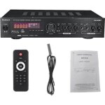 Amplificateur de puissance - folaya - s - 2000w - bluetooth - usb - sd - fm