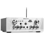 Amplificateur karaok� - skytronic - av420s - 2 x 80w - usb - sd - tuner fm