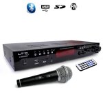 Amplificateur hifi - ltc - atm6000bt - 100w - bluetooth - karaoké avec micro filaire Amplificateur hifi - ltc - atm6000bt - 100w - bluetooth - karaoké avec micro filaire