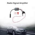 Amplificateur de signal radio dc 12v m�le au connecteur femelle auto am fm booster dantenne de voiture ...