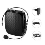 Amplificateur voix haut - parleur portable ultralger rechargeable 1800mah avec microphone pour les enseignant ...