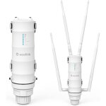 Amplificateur wifi - wavlink - ac1200 - dual - band 2. 4 + 5g - 4 antennes - poe r�sistant aux intemp�ries ...