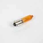 Ampoule bax9s mini long 12v 21w lampe de clignotant orange pour moto scooter