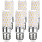 Ampoule led e27 - netboat - 12w - blanc froid 6000k - 1450lm - lot de 6