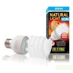 Ampoule fluocompacte natural light exo terra - 25w - pour reptiles et amphibiens