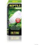 Ampoule fluocompacte uvb pour terrarium - exo terra - reptile uvb 100 - climat tropical et subtropical ...