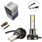 Ampoule full leds cob 360 vega 1 ampoule h1 12v 24v
