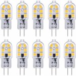 Ampoule g4 led 12v 2w blanc froid 6000k - Équivalent 10w 20w halogène - lot de 10 Ampoule g4 led 12v 2w blanc froid 6000k - Équivalent 10w 20w halogène - lot de 10