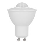 Ampoule infrarouge led - mothinessto - gu10 - 5w - 500lm - ac100 - 24 - d�tecteur de mouvement - aluminium ...