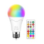 Ampoules led couleur 10w e27 led couleur changement dimmable rgbw lampes avec t�l�commande fonction de ...