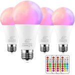 Ampoule led couleur edison changement de couleur ampoule 10w e27 dimmable rgbw led ampoules - 12 choix ...